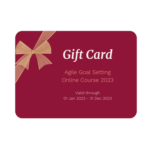 Gift Card - Agile Goal Setting Course
